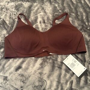 NWT Nike brown women’s Alate training sports bra XXL A-B